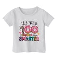 thumbnail image 4 of Gunia 100Th Day Of School Shirt Kids Boys Girls Cute Graphic Print Round Neck Tee Back To School Comfortable Casual Soft Shirts Tshirts Tops 1-13 Years, 4 of 4