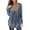 Gray, variant on Lenago Plus Size Tops for Women Casual Long Sleeve Open Button Round Neck Loose Fit Pleated Tunic Tops Blouses Shirt