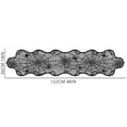 thumbnail image 3 of AKEGAMN 14*48 Inch Halloween Table Runner Black Tablecloth Polyester Lace Table Runner For Halloween Dinner Table Decorations ◆DESIGN: It will not open the thread and draw the thread. Exquisite edge, 3 of 9