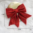 thumbnail image 1 of Bola de Navidad pintada dorada plateada, champán, estrellas brillantes, árbol de Navidad, decoración colgante para ventana, regalos pequeños, Juguetes, 1 of 4