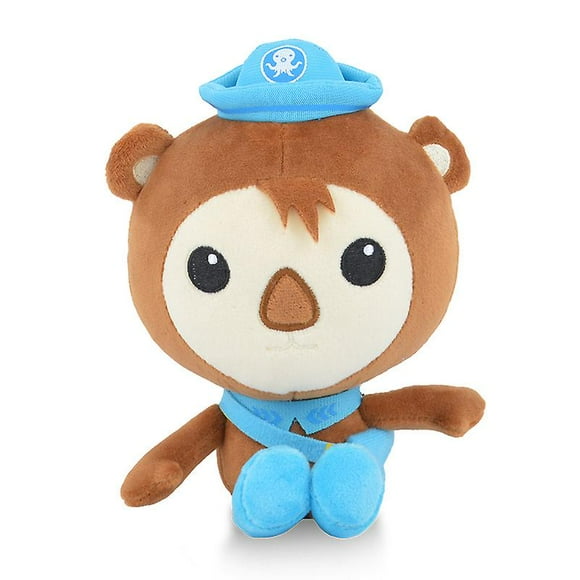 Peluches Originales Octonauts 19 cm Barnacles Peso Kwazii Tweak Animal Végétal en Peluche Fête