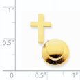 thumbnail image 2 of 14K Yellow Gold Polished Cross Tie Tac, 2 of 2