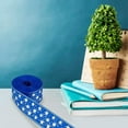 thumbnail image 4 of HAOAN 20Yards Blue Sky White Clouds Ribbon 1 Inch Wide Sky Clouds Polyester Ribbon 0.3mm Thick White and Blue Decorative Ribbon, 4 of 7