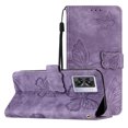 thumbnail image 1 of Compatible with OnePlus Nord N20 SE Embossed Butterfly Case with Wallet and Kickstand Cover, 1 of 5