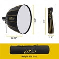 thumbnail image 3 of Softbox Glow EZ Lock 38 Deep Parabolic para flash, 3 of 9