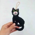thumbnail image 2 of Catss Pendant Wool Felted Decoration Interior Car Creatived Bag Pendant, 2 of 2