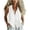 White, variant on BADHUB Women Tank Tops Sleeveles Button Down Sleeveless Tanks Vest Blouse T Shirt Tunic Tops Solid Color Clothes White L