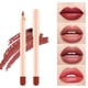 thumbnail image 5 of Juego de delineadores de labios mate, 12 colores surtidos, maquillaje de labios natural pigmentado, lápices suaves, lápiz labial suave de larga duración, 5 of 6