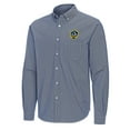 thumbnail image 2 of Men's Antigua Navy LA Galaxy Porter Woven Tri-Blend Long Sleeve Button-Down Shirt, 2 of 3