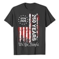 thumbnail image 4 of Men’s We The People 250th Anniversary Patriotic T-Shirt, 1776-2026 American Flag Graphic Tee For Anniversary Celebration Comfortable Fit, 4 of 4