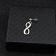 thumbnail image 1 of BTS Fashion Men Earrings A Prueba De Balas Adolescente Parque Jimin Con Los Mismos Pendientes anti-Guerra Hombres Y Mujeres Clásico cross chain Sin Perforar Oreja Joyería, 1 of 4