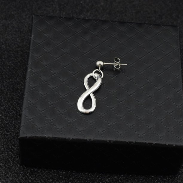 BTS Fashion Men Earrings A Prueba De Balas Adolescente Parque Jimin Con Los Mismos Pendientes anti-Guerra Hombres Y Mujeres Clásico cross chain Sin Perforar Oreja Joyería
