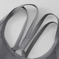 thumbnail image 5 of Sports Bras for Women Fashion Women's Solid Color Seamless Sexy Back Yoga Bra Shaping And Breast Collection Cingerie Sports Bras Womens Bras Summer Plus Size Bras for Women, 5 of 5
