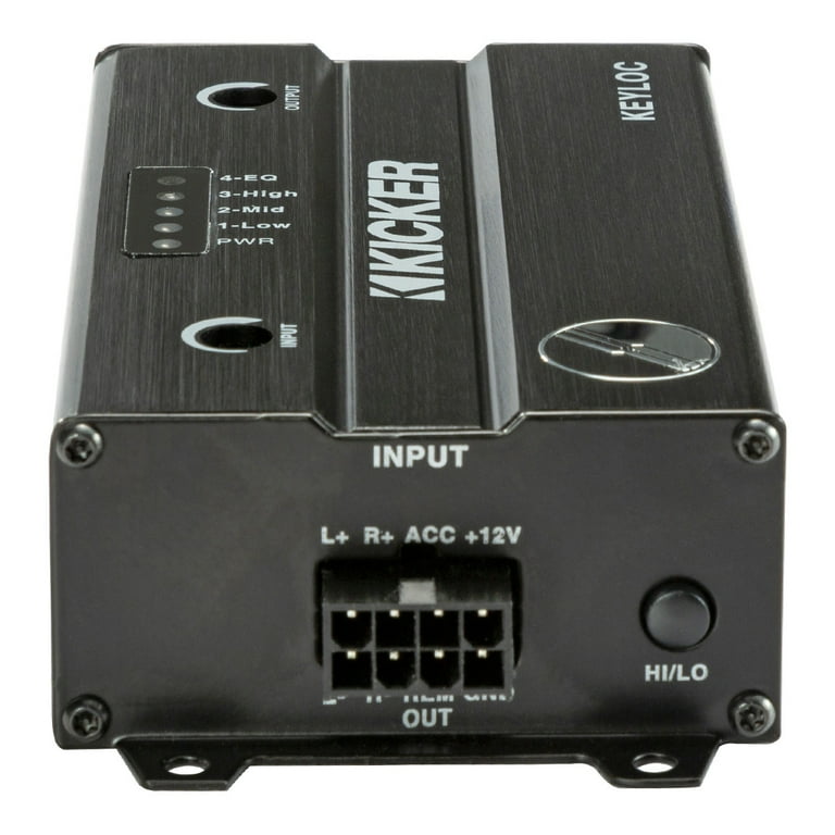 KICKER KEYLOC Car Audio Stereo Digital Signal Processor, Smart