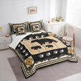 thumbnail image 3 of Feelyou Farmhouse Bear Print Bedding Comforter Set 7pcs, Woodland Animal Queen Bedding Sets, Teens Boys Girls Kids Queen Sheet Sets, Lightweight Room Decor, 3 of 7