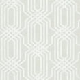 thumbnail image 4 of Galerie Wallcoverings  Hotel Embossed Geometric Trellis Non-woven Glitter Wallpaper Roll 33 feet x 21 inches - Green, 4 of 5