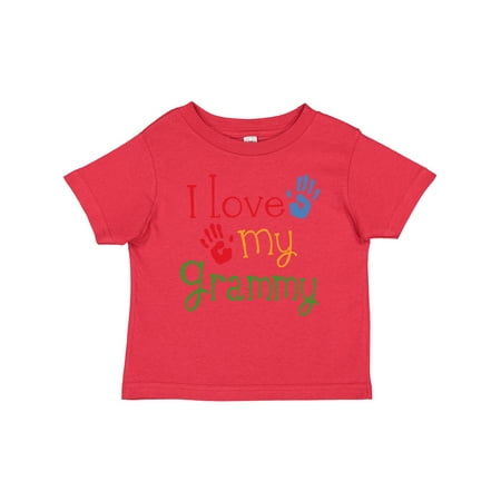 

Inktastic I Love My Grammy Gift Baby Boy or Baby Girl T-Shirt