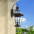 thumbnail image 6 of Livex Lighting Georgetown Outdoor Wall Lantern in Bronze, 6 of 9
