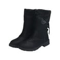 thumbnail image 3 of Audeban Womens Zipper Winter Warm Mid Calf Boots Casual Ladies Low Flat Heel Shoes Size, 3 of 7
