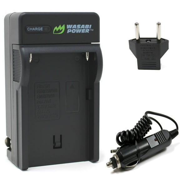 Wasabi Power Battery Charger for Sony NP-FM30, NP-FM50, NP-FM51, NP-FM55H, NP-FM500H