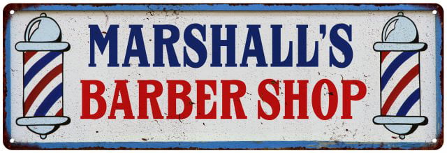 Rusty BARBERS SHOP SAW Sign Metal Shop Front Home barbershop shave parlour 