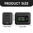 thumbnail image 3 of Meiiso Insta360 X5 Charger Equipment Package, Battery Charger Set for X5 Portable for X5 Utility Fast Charge Case Simultaneous Charging of 2 Batteries with Misro Sd Card Slots for Travel Outdoor, 3 of 9