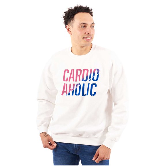 No Pain No Gain Workout Gym Sweatshirt for Men or Women Brisco Brands S