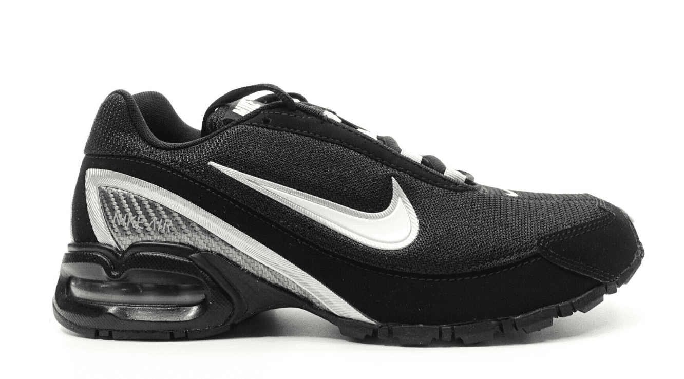 Nike Air Max Torch 3 Men's Running Shoes Black/White Metallic Silver 319116-011 (15) - Walmart.com