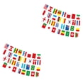 thumbnail image 3 of Injueey Bandera de cuerda Campeonato de la Copa de Europa de las naciones Colgador pequeño Adorno de Navidad Banderín colgante Decoración Type1 NO1, 3 of 6