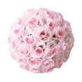 Silk Rose Pomander Kissing Ball 6" 8" 10" 12" Bouquets for Wedding Party Decor