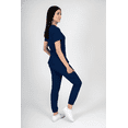 thumbnail image 4 of Uniforme Medico Quirurgico Jogger Antifluidos Mujer Azul Marino Cherlooks Jogger, 4 of 9