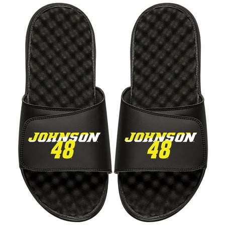 

Jimmie Johnson ISlide Stacked Slide Sandals - Black