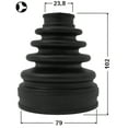 thumbnail image 2 of Febest BOOT INNER CV JOINT KIT 79X102X23.8 # 0115-MCV30 OEM 04438-42180, 2 of 2