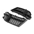 thumbnail image 3 of 1Pair Front Bumper Lower Grille Cover Fog Light Honeycomb Holes Bezel for A3 S3 M 2017-2019 8V3807681AE 8V3807682Q, 3 of 5