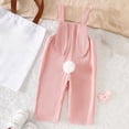 thumbnail image 5 of UACY Easter Knit Romper Baby Girl Sweater Jumpsuit Bunny Sleeveless Button Overalls Outfit Newborn Fall Clothes, 5 of 9