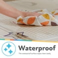 thumbnail image 4 of Nuby Reversible and Foldable Baby Playmat for Floor for Infants, Safari, 4 of 14
