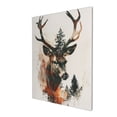 thumbnail image 3 of 12x16 inch Canvas Paintings For Bedroom Deer & Forest,Home Living Room,Studio,Restaurant,Hotels Decor Art Canvas Poster,Gift For Deer Enthusiast,Enchanting Deer & Forest Decor Painting Prints, 3 of 6