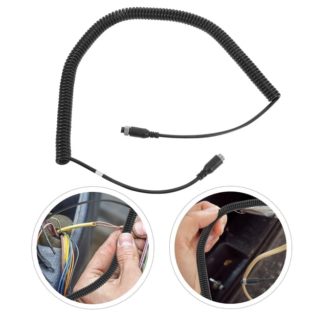 CHICHUMID Cable Retráctil De Resorte Para Cámara De Compatible Con Automóviles, Camiones Y Remolques