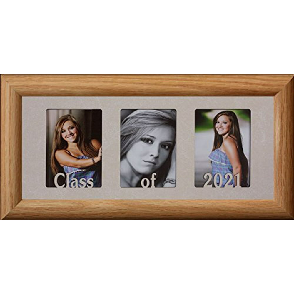 Classy Crafts Class Of 2021 Triple Wallet Photo/Picture Frame Holds
