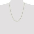 thumbnail image 2 of Collier Chaîne Torsadée Ronde en Or Jaune 10k 1mm avec Pendentif Charme, 2 of 9