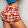 thumbnail image 4 of Wukai Tomatoes And Chili Print Pack Biker Shorts for Women Yoga Workout Gym Running Scrunch Active Shorts-Small, 4 of 8