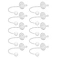 thumbnail image 1 of Juego de pajitas ponderadas NikouMX 10 piezas de silicona, 1 of 8
