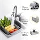 thumbnail image 3 of Estante escurridor para fregadero de cocina de acero inoxidable, pequeño, gris (engrosado), 3 of 5