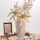 thumbnail image 5 of Flor de Pascua artificial con purpurina navideña de 32 cm, adorno navideño de tela con rosas blancas | Adorno para árbol festivo, ideal para fiestas, hogar, bodas, regalos, 5 of 6