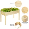 thumbnail image 6 of Patiojoy Vegetable Flower Planter Wooden Garden, 6 of 10