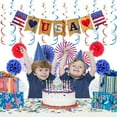4th of july balloons star