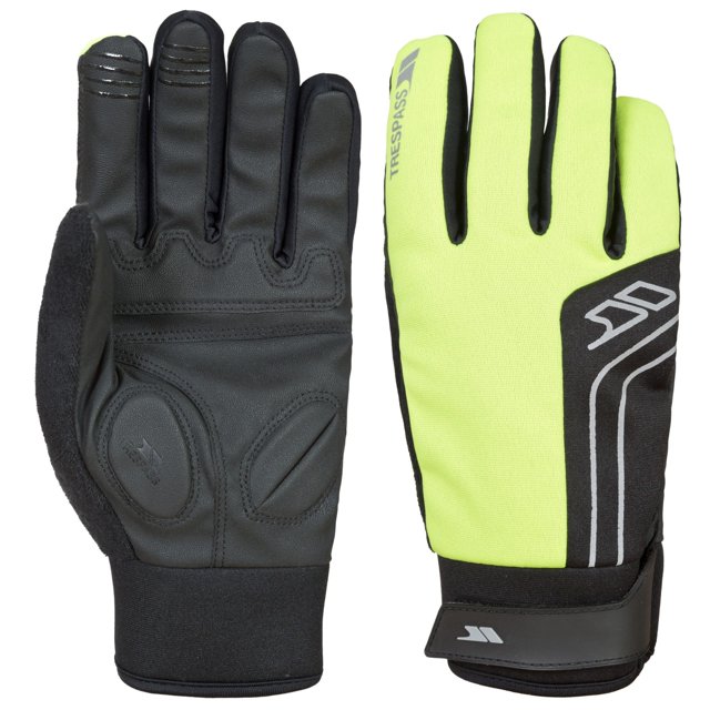 Trespass - Guantes Diseño Balón de Fútbol Turbo para Adultos Unisex (Amarillo, Negro) Trespass UTTP3857_hivisibilityyellow