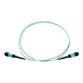 thumbnail image 1 of Axiom AX - Network cable - MTP/MPO multi-mode (M) to MTP/MPO multi-mode (M) - 25 m - fiber optic - 50 / 125 micron - OM4 - riser - aqua, 1 of 4