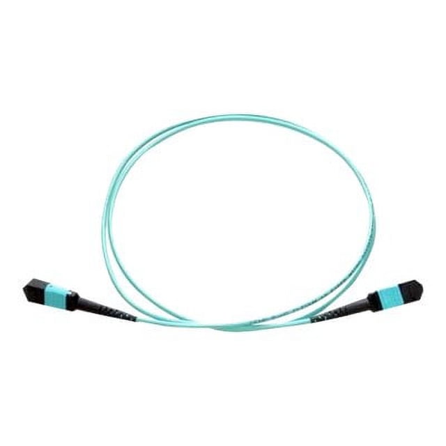 Axiom AX - Network cable - MTP/MPO multi-mode (M) to MTP/MPO multi-mode (M) - 25 m - fiber optic - 50 / 125 micron - OM4 - riser - aqua