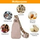 thumbnail image 4 of Bolso de pecho para mujer, bolso bandolera, bolso bandolera pequeño, bolso de hombro de piel sintética, bolso de hombro de viaje, 4 of 5